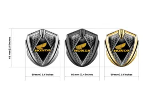 Honda Silikon Emblem Abzeichen Moderner Look High-End Stil
